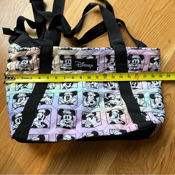 Disney Mickey and Minnie Mouse Bioworld Tote Bag - Picture 3 of 13